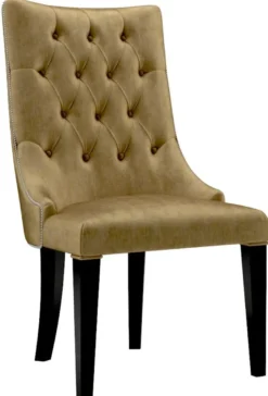 Casa Padrino Luxus Barock Esszimmer Stuhl Set Gold / Schwarz / Silber 54 x 55 x H. 110 cm - Edle Küchen Stühle mit Samtstoff - Barock Stühle 6er Set - Esszimmer Möbel