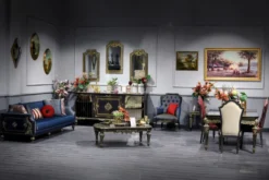 Casa Padrino Luxus Barock Esszimmer Set - 1 Esstisch & 6 Esszimmerstühle - Handgefertigte Esszimmer Möbel im Barockstil