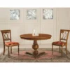 Casa Padrino Luxus Barock Esstisch Braun / Gold 120-160 cm - Barock Möbel - Made in Italy