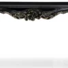 Casa Padrino Luxus Barock Esszimmer Set Creme / Schwarz / Gold - 1 Barock Esstisch & 8 Barock Esszimmerstühle - Luxus Esszimmer Möbel im Barockstil - Prunkvolle Barock Esszimmer Möbel