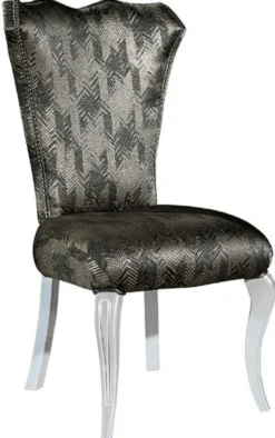 Casa Padrino Luxus Barock Esszimmer Stuhl Set Grün / Gold / Weiß 49 x 56 x H. 102 cm - Edles Küchen Stühle 6er Set - Barock Esszimmer Möbel
