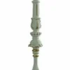 Casa Padrino Luxus Barock Garderobenständer Elfenbein / Gold H. 182 cm - Barock Möbel - Made in Italy