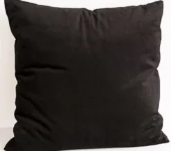 Casa Padrino Luxus Barock Kissen Schwarz / Gold 50 x 50 cm - Deko Accessoires