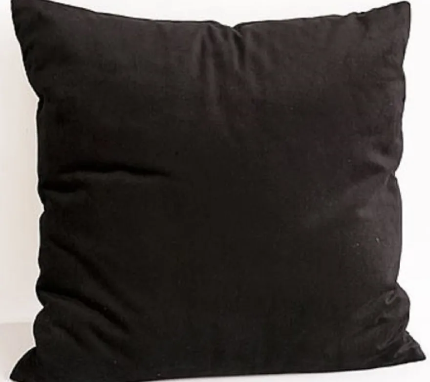 Casa Padrino Luxus Barock Kissen Schwarz / Gold 50 x 50 cm - Deko Accessoires