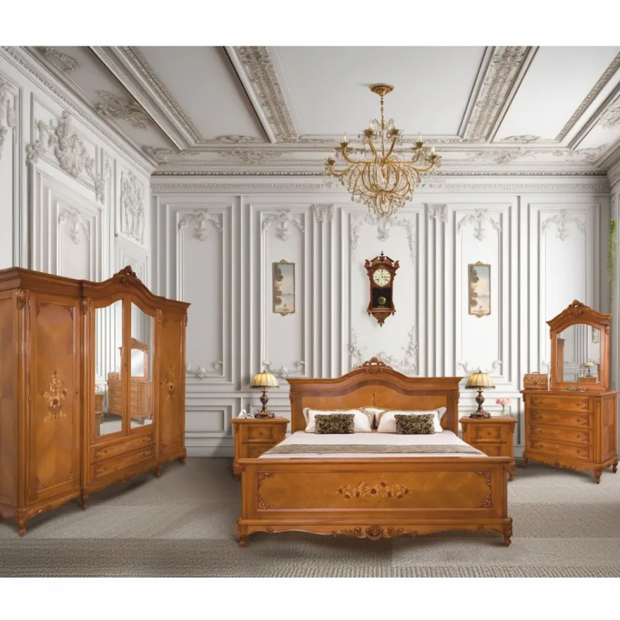 Casa Padrino Luxus Barock Kommode Braun 120 cm - Barock Schlafzimmer Möbel