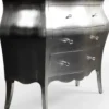Casa Padrino Luxus Barock Kommode Silber - Handgefertigte Massivholz Kommode mit 3 Schubladen - Luxus Möbel im Barockstil - Barock Möbel - Barock Einrichtung - Edel & Prunkvoll