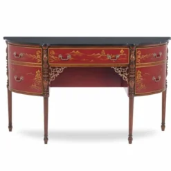 Casa Padrino Luxus Barock Konsole im asiatischen Stil 145 cm - Barock Möbel