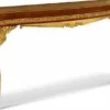Casa Padrino Luxus Barock Konsole Braun / Gold 174 cm - Made in Italy
