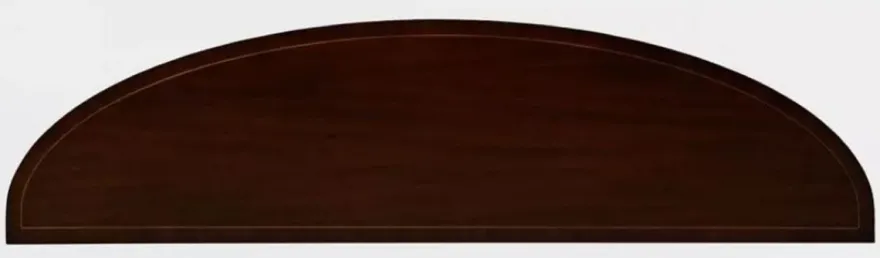 Casa Padrino Luxus Barock Konsole Weiß / Gold / Dunkelbraun - Handgefertigter Massivholz Konsolentisch - Luxus Wohnzimmer Möbel im Barockstil - Barock Möbel - Barock Einrichtung