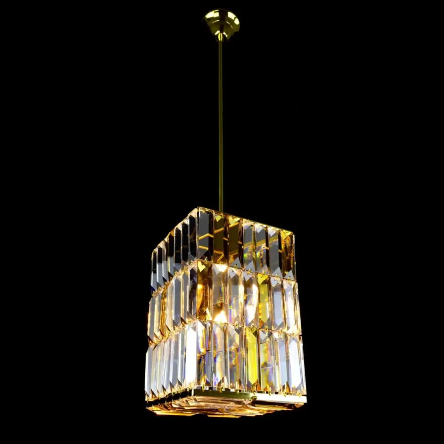 Casa Padrino Luxus Barock Kristall Wandleuchte Gold 16 x 16 x H. 26 cm - Prunkvolle Messing Wandleuchte mit böhmischem Kristallglas - Barock Möbel - Edel & Prunkvoll