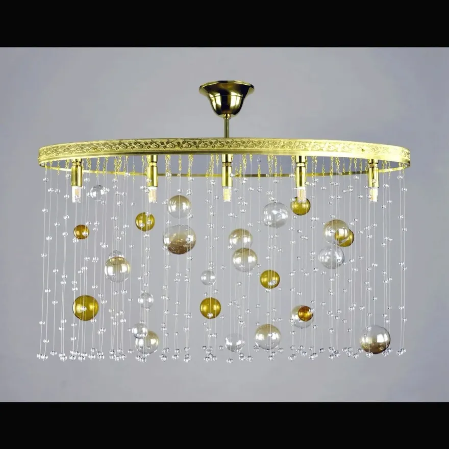 Casa Padrino Luxus Barock Kristall Wandleuchte Gold 72 x 26 x H. 46 cm - Prunkvolle Messing Wandleuchte mit böhmischem Kristallglas - Barock Möbel - Edel & Prunkvoll