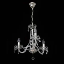 Casa Padrino Luxus Barock Kristall Tischleuchte Gold 40 x 16 x H. 27 cm - Prunkvolle Messing Tischleuchte mit böhmischem Kristallglas - Barock Möbel - Edel & Prunkvoll