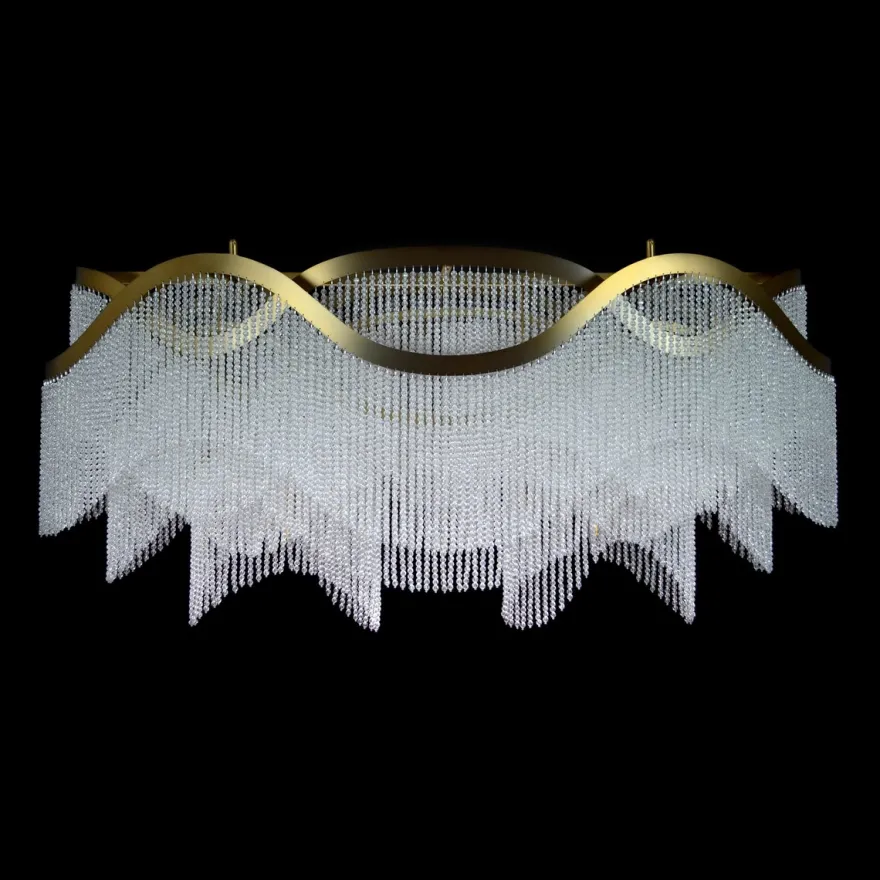 Casa Padrino Luxus Barock Kristall Wandleuchte Gold 180 x 60 x H. 70 cm - Prunkvolle Messing Wandleuchte mit böhmischem Kristallglas - Barock Möbel - Edel & Prunkvoll
