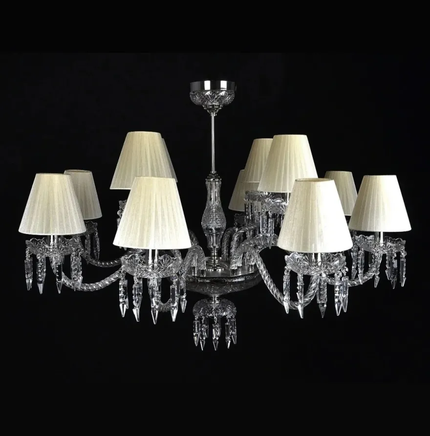 Casa Padrino Luxus Barock Kristall Kronleuchter Gold Ø 80 x H. 74 cm - Prunkvolle Messing Kronleuchter mit böhmischem Kristallglas - Barock Möbel - Edel & Prunkvoll
