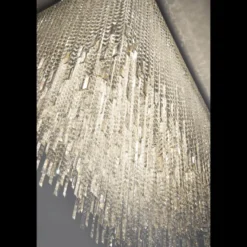 Casa Padrino Luxus Barock Kristall Wandleuchte Silber 120 x 60 x H. 50 cm - Prunkvolle Messing Wandleuchte mit böhmischem Kristallglas - Barock Möbel - Edel & Prunkvoll