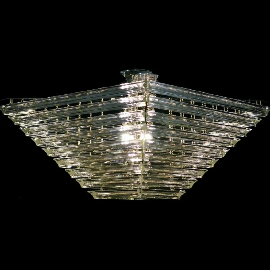 Casa Padrino Luxus Barock Kristall Wandleuchte Silber 40 x 40 x H. 20 cm - Prunkvolle Messing Wandleuchte mit böhmischem Kristallglas - Barock Möbel - Edel & Prunkvoll