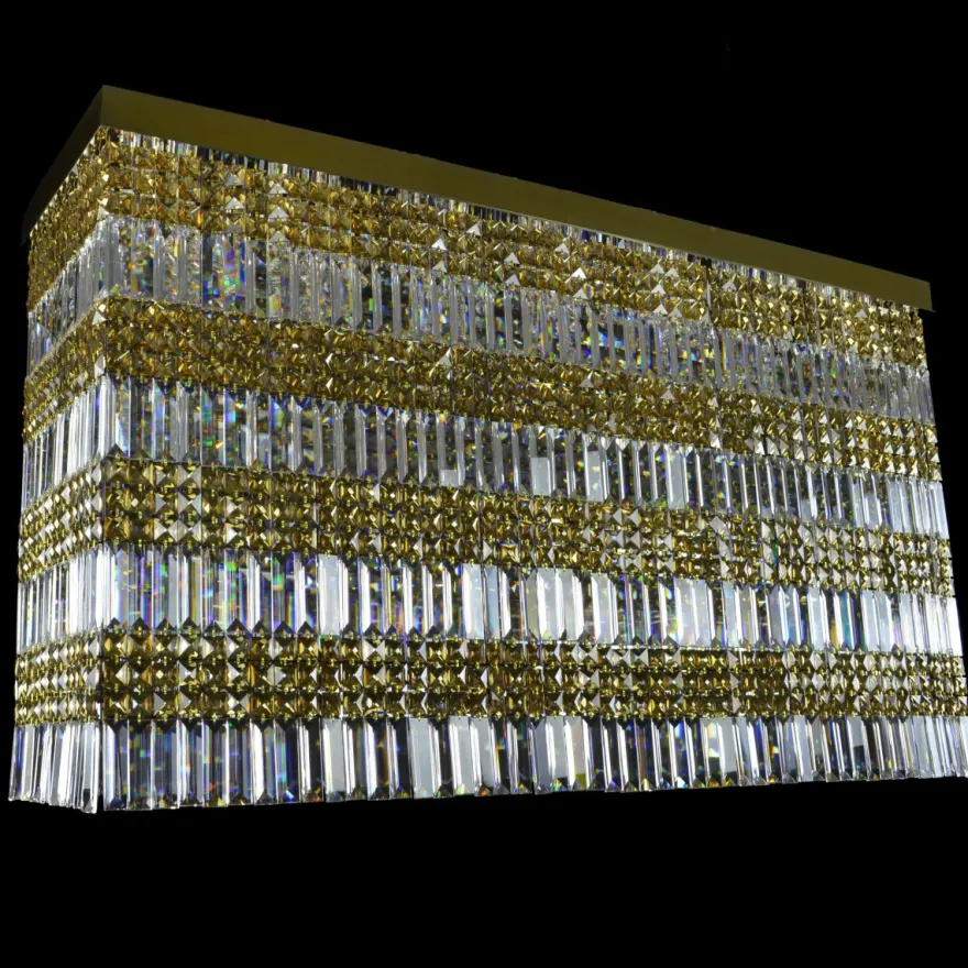 Casa Padrino Luxus Barock Kristall Wandleuchte Gold 150 x 45 x H. 80 cm - Prunkvolle Messing Wandleuchte mit böhmischem Kristallglas - Barock Möbel - Edel & Prunkvoll