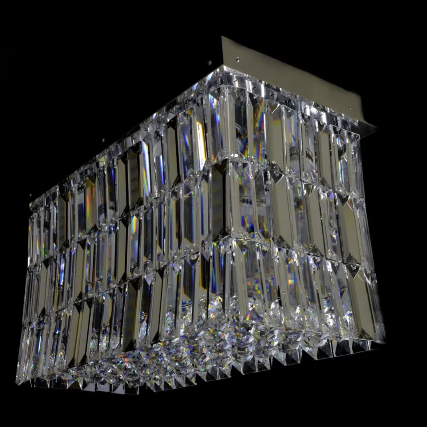 Casa Padrino Luxus Barock Kristall Wandleuchte Silber 60 x 30 x H. 35 cm - Prunkvolle Messing Wandleuchte mit böhmischem Kristallglas - Barock Möbel - Edel & Prunkvoll