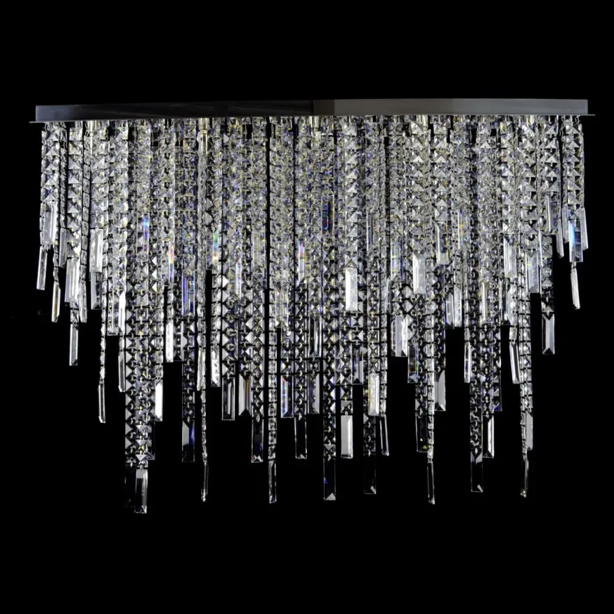 Casa Padrino Luxus Barock Kristall Wandleuchte Silber 100 x 20 x H. 70 cm - Prunkvolle Messing Wandleuchte mit böhmischem Kristallglas - Barock Möbel - Edel & Prunkvoll