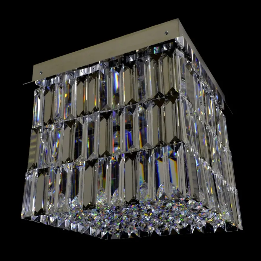 Casa Padrino Luxus Barock Kristall Wandleuchte Silber 40 x 40 x H. 35 cm - Prunkvolle Messing Wandleuchte mit böhmischem Kristallglas - Barock Möbel - Edel & Prunkvoll