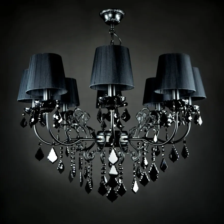 Casa Padrino Luxus Barock Kristall Kronleuchter Gold Ø 90 x H. 60 cm - Prunkvolle Messing Kronleuchter mit böhmischem Kristallglas - Barock Möbel - Edel & Prunkvoll