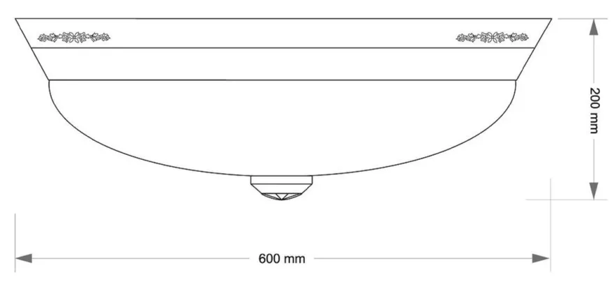 Casa Padrino Luxus Barock Kristall Deckenleuchte Silber / Weiß Ø 60 x H. 20 cm - Runde Barockstil Wohnzimmer Deckenlampe - Barock Leuchten - Barock Möbel - Edel & Prunkvoll