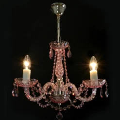 Casa Padrino Luxus Barock Kristall Kronleuchter Gold Ø 40 x H. 38 cm - Prunkvolle Messing Kronleuchter mit böhmischem Kristallglas - Barock Möbel - Edel & Prunkvoll