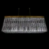 Casa Padrino Luxus Barock Kristall Wandleuchte Silber 50 x 50 x H. 20 cm - Prunkvolle Messing Wandleuchte mit böhmischem Kristallglas - Barock Möbel - Edel & Prunkvoll