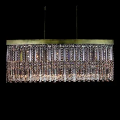 Casa Padrino Luxus Barock Kristall Wandleuchte Silber 50 x 50 x H. 20 cm - Prunkvolle Messing Wandleuchte mit böhmischem Kristallglas - Barock Möbel - Edel & Prunkvoll