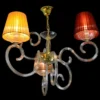 Casa Padrino Luxus Barock Kristall Kronleuchter Gold Ø 75 x H. 58 cm - Prunkvolle Messing Kronleuchter mit böhmischem Kristallglas - Barock Möbel - Edel & Prunkvoll