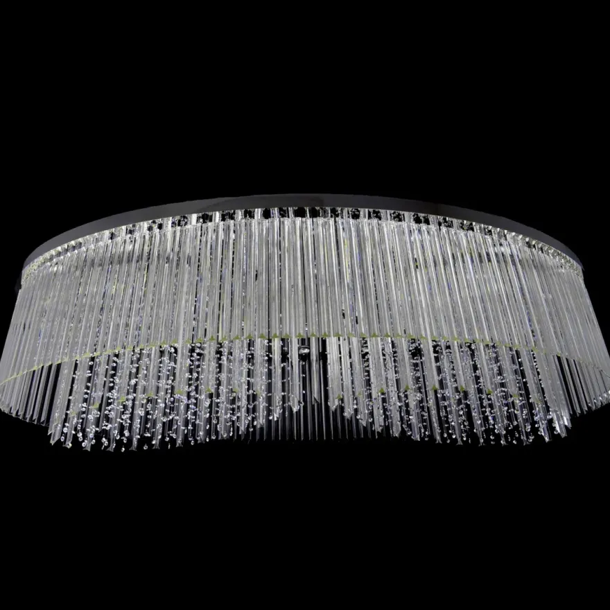 Casa Padrino Luxus Barock Kristall Wandleuchte Silber 220 x 110 x H. 61 cm - Prunkvolle Messing Wandleuchte mit böhmischem Kristallglas - Barock Möbel - Edel & Prunkvoll
