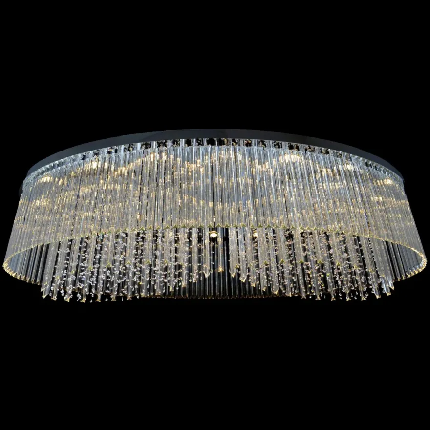 Casa Padrino Luxus Barock Kristall Wandleuchte Silber 220 x 110 x H. 61 cm - Prunkvolle Messing Wandleuchte mit böhmischem Kristallglas - Barock Möbel - Edel & Prunkvoll
