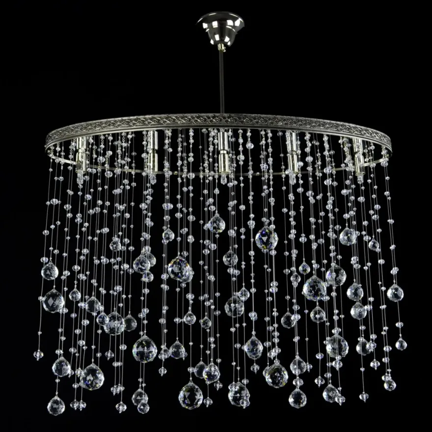 Casa Padrino Luxus Barock Kristall Wandleuchte Silber 72 x 26 x H. 54 cm - Prunkvolle Messing Wandleuchte mit böhmischem Kristallglas - Barock Möbel - Edel & Prunkvoll