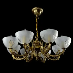 Casa Padrino Luxus Barock Kristall Deckenleuchte Gold Ø 66 x H. 27 cm - Prunkvolle Messing Deckenleuchte mit böhmischem Kristallglas - Barock Möbel - Edel & Prunkvoll