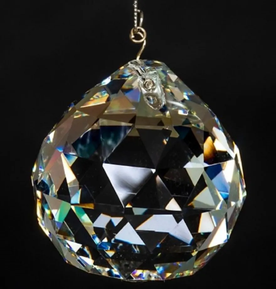 Casa Padrino Luxus Barock Kristall Hängeleuchte Silber / Weiß Ø 45 x H. 66 cm - Prunkvolle Hängelampe mit Böhmischem Kristallglas - Luxus Hängeleuchten im Barockstil - Edel & Prunkvoll