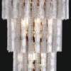 Casa Padrino Luxus Barock LED Kronleuchter Gold Ø 50 x H. 80 cm - Prunkvoller Kronleuchter im Barockstil - Luxus Qualität
