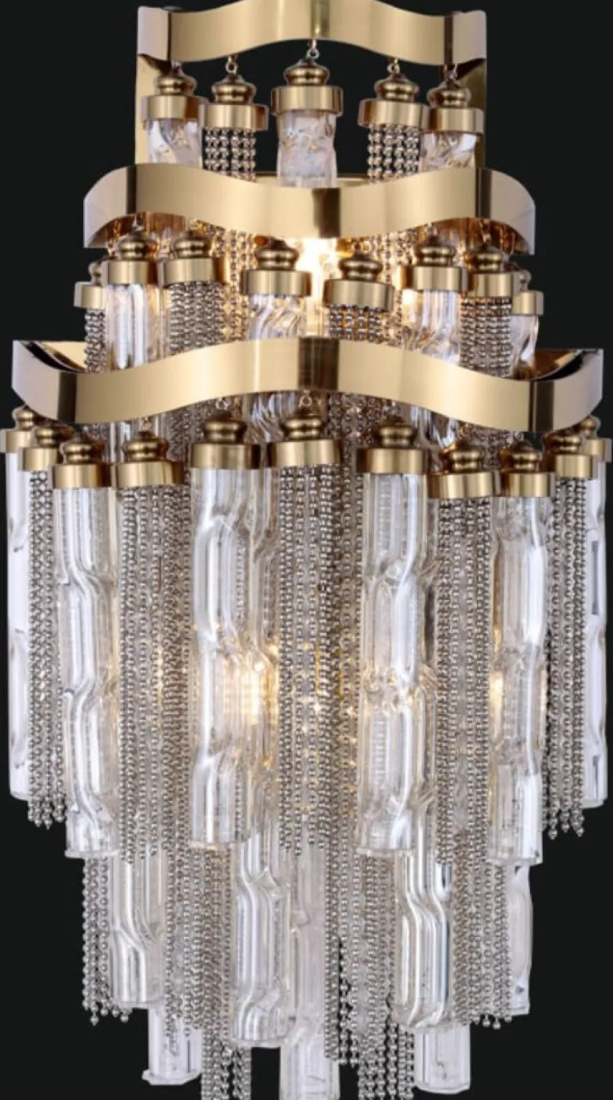 Casa Padrino Luxus Barock LED Wandleuchte Gold 33 x 33 x H. 45 cm - Prunkvolle Wandlampe - Barockstil Wandleuchten - Luxus Qualität