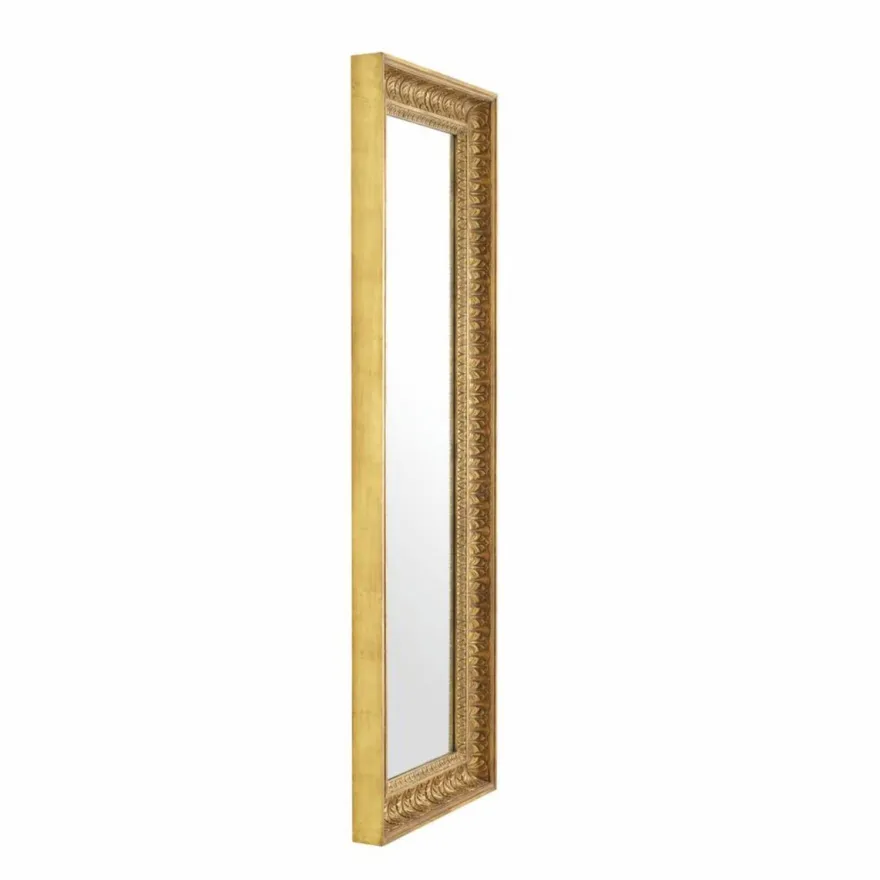 Casa Padrino Luxus Barock Mahagoni Spiegel Antik Gold H. 176 cm - Barock Interior