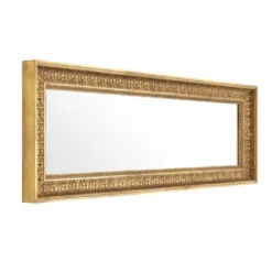 Casa Padrino Luxus Barock Mahagoni Spiegel Antik Gold H. 176 cm - Barock Interior