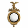 Casa Padrino Luxus Barock Mahagoni Spiegel Antik Gold / Schwarz H. 139 cm