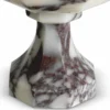 Casa Padrino Luxus Barock Marmor Vase Weiß H. 35,5 cm - Barock Deko Accessoires