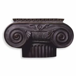 Casa Padrino Luxus Barock Metall Deko Objekt Säulenkopf Bronze 48,5 cm