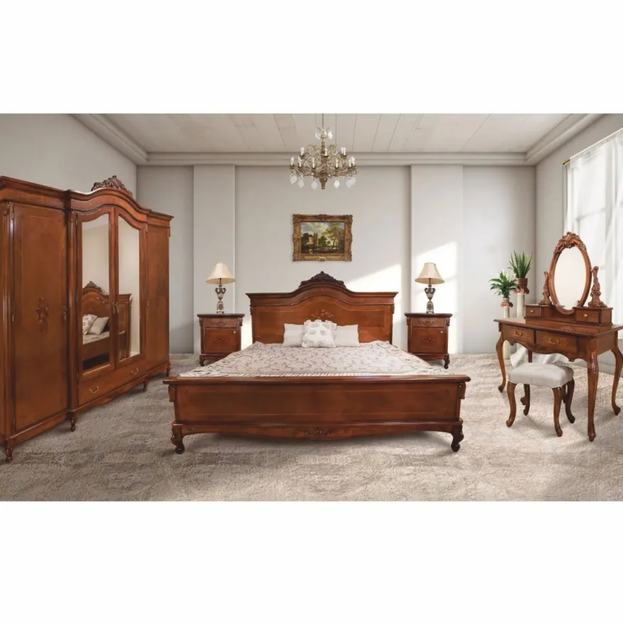 Casa Padrino Luxus Barock Nachtkommode Dunkelbraun H. 72,5 cm - Barock Möbel