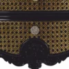 Casa Padrino Luxus Barock Nachtkommode im chinesischen Stil Schwarz / Gold / Weiß
