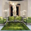 Casa Padrino Luxus Barock Schmiedeeisen Möbel Set Grün / Schwarz - 1 Luxus Sofa & 2 Luxus Sessel & 1 Luxus Couchtisch - Wohnzimmer Möbel - Garten Möbel - Hotel Möbel - Luxus Barock Möbel