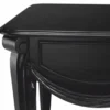 Casa Padrino Luxus Barock Schreibtisch Schwarz 160 cm - Barock Büro Möbel