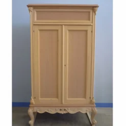 Casa Padrino Luxus Barock Schuhschrank Naturfarben H. 148 cm - Made in Italy
