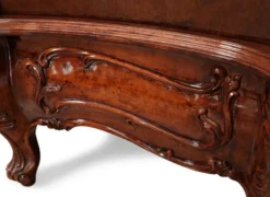 Casa Padrino Luxus Barock Schlafzimmer Schrank mit 5 Türen Braun 305 cm - Barock Möbel