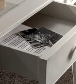 Casa Padrino Luxus Barock Sekretär mit 3 Schubladen Weiß / Silber - Handgefertigter Schreibtisch im Barockstil - Barock Büro Möbel - Luxus Möbel im Barockstil - Luxus Qualität - Made in Italy