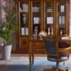 Casa Padrino Luxus Barock Sekretär mit 4 Schubladen Braun - Handgefertigter Schreibtisch im Barockstil - Barock Büro Möbel - Luxus Möbel im Barockstil - Luxus Qualität - Made in Italy